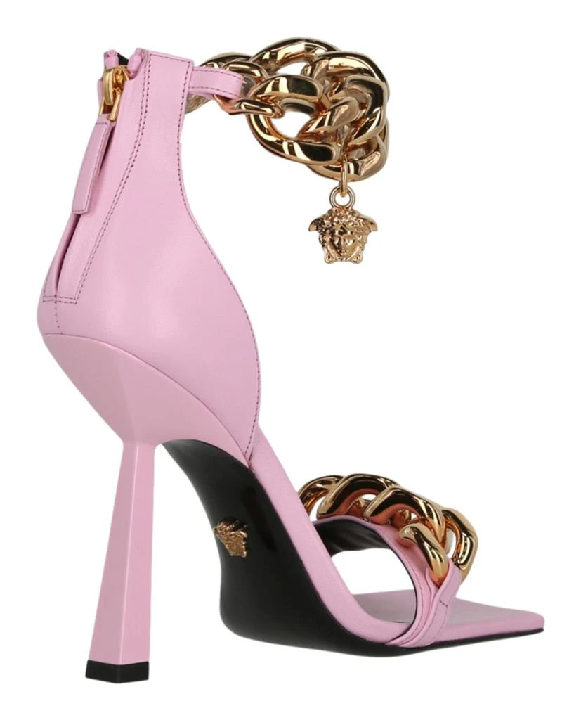 Versace Medusa Chain Leather Sandals 3