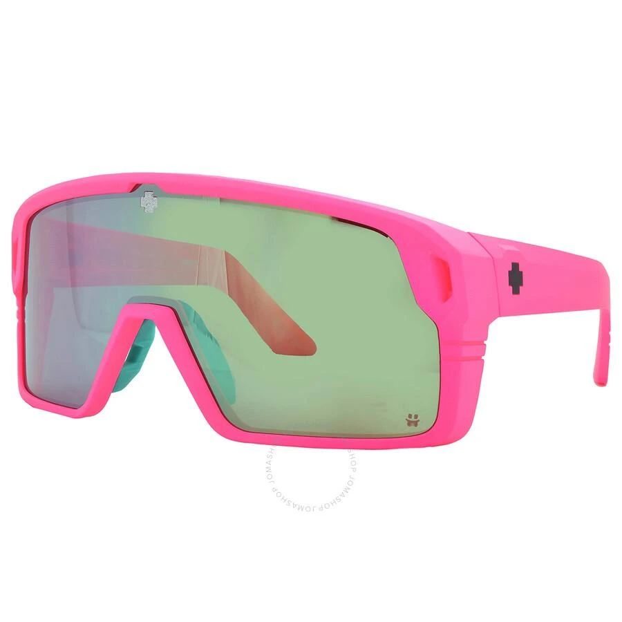 Spy MONOLITH Happy Bronze with Light Green Spectra Mirror Shield Unisex Sunglasses 6700000000151 3