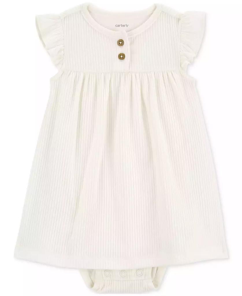 Carter's Baby Girls Bodysuit Dress & Cardigan, 2 Piece Set