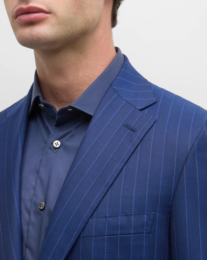 Brioni Men's Tonal Pinstripe Wool Suit 2
