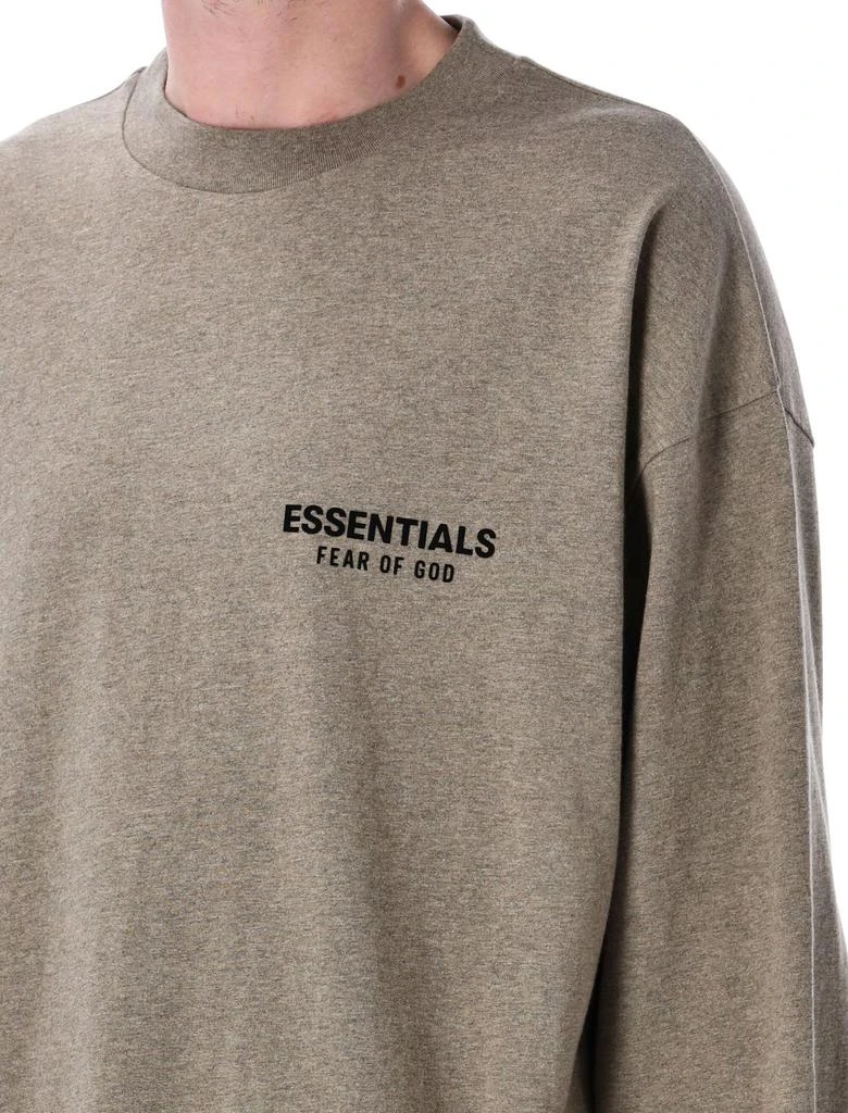 Essentials Fear Of God Essentials Logo Detailed Crewneck Sweatshirt 3