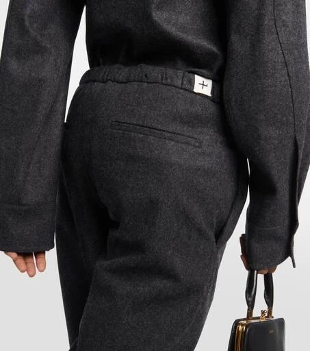 Jil Sander Virgin wool straight pants 6