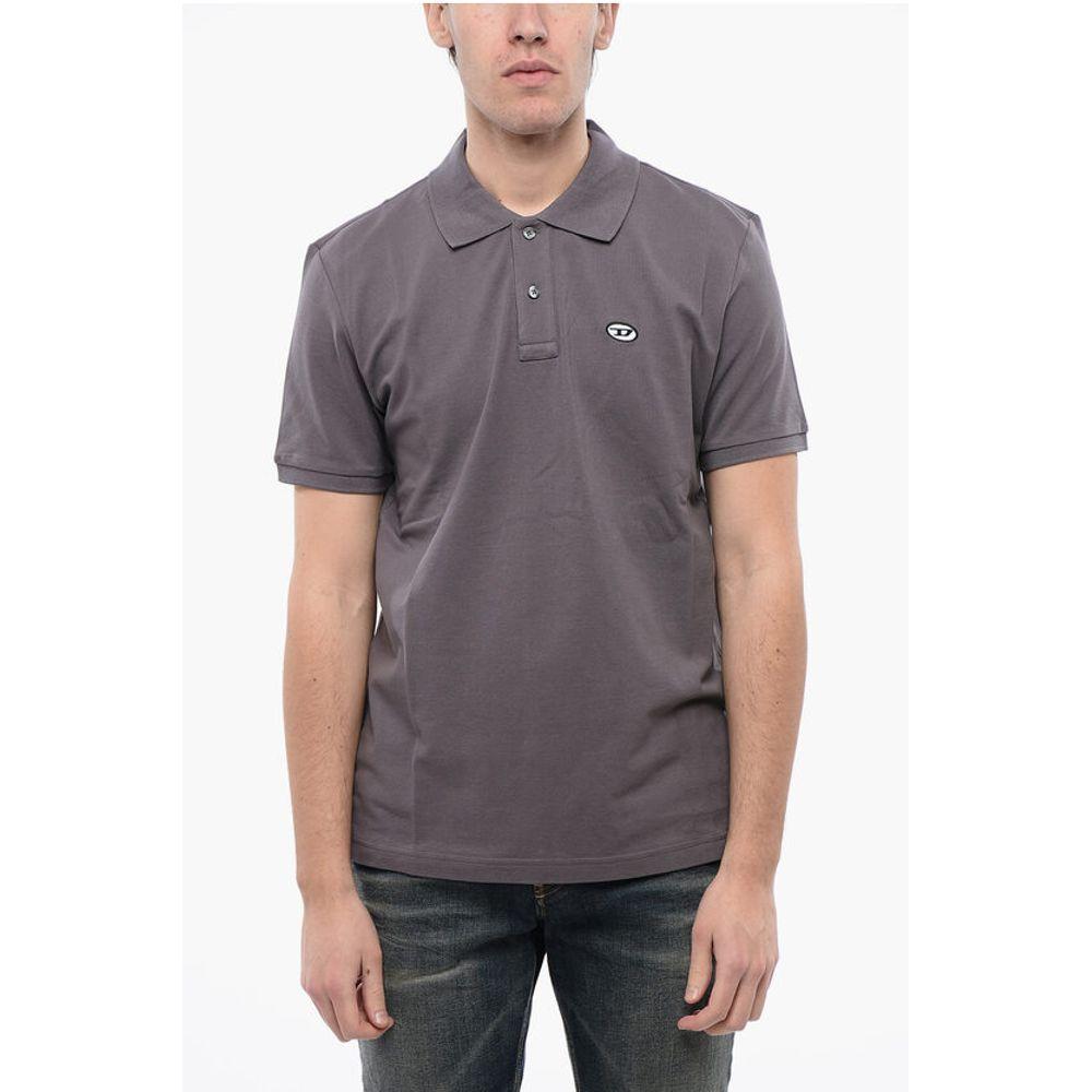 Diesel TAG ESSENTIALS Cotton Piquet T-SMITH-DOVAL-PJ Men's 2-Buttons