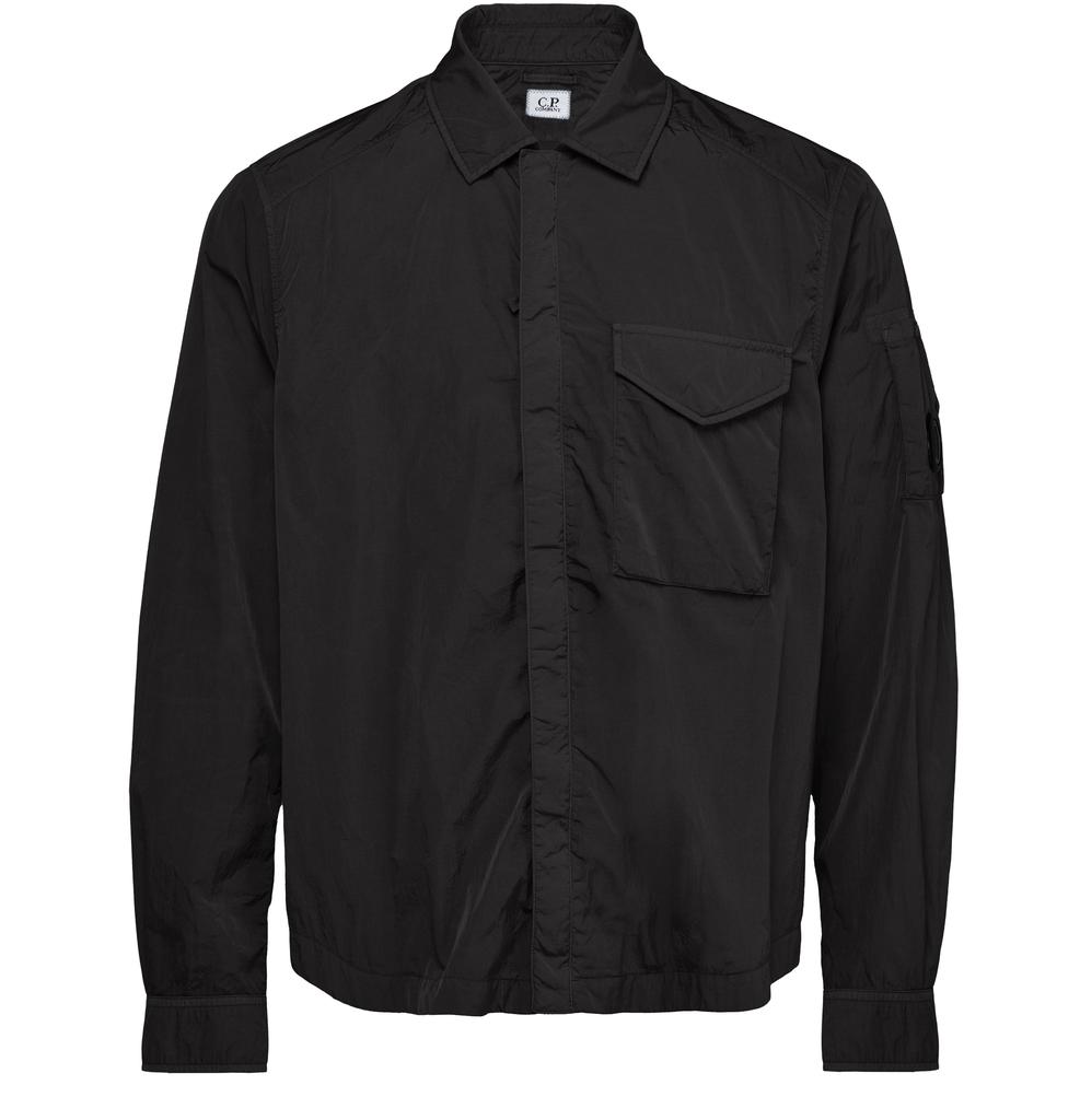 CP Company Chrome-R Lens zip-up overshirt