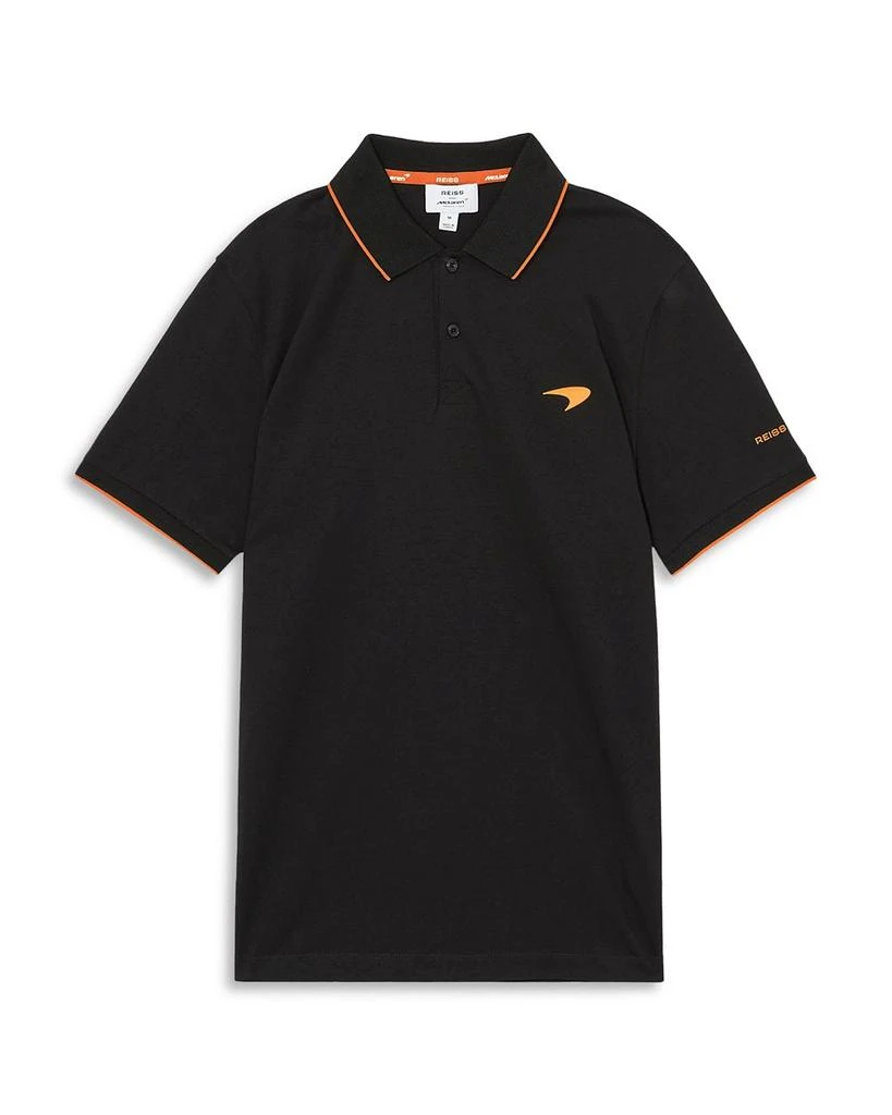 REISS x McLaren Crypto Slim Fit Polo Shirt 7