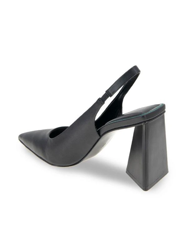 BCBG Trina Flare Heel Sling Back Pumps 5
