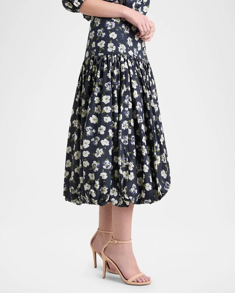 Cinq a Sept Ellah Tossed Poppies Bubble Skirt 2