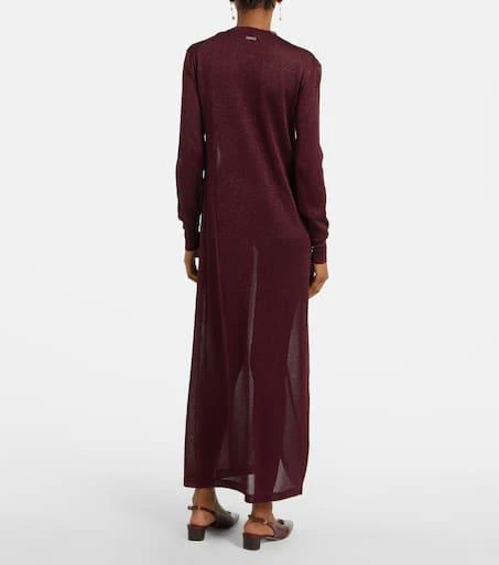 Salvatore Ferragamo Lamé cardigan 3