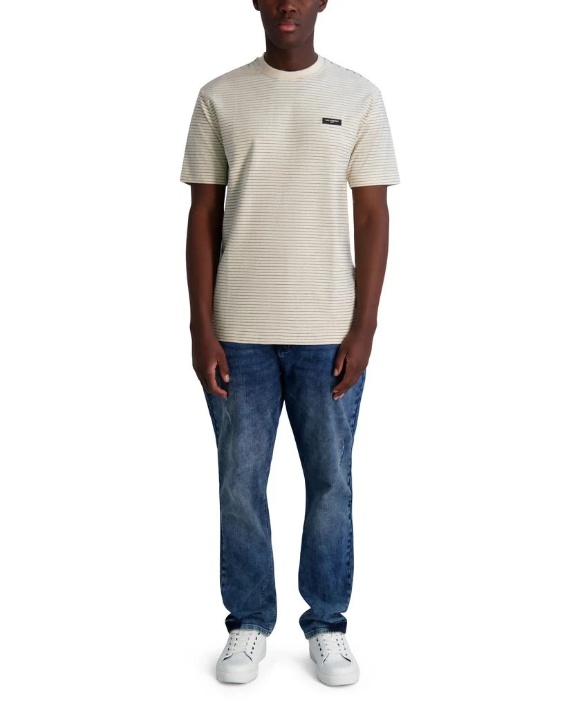 Karl Lagerfeld Paris TEXTURED STRIPE TEE 4