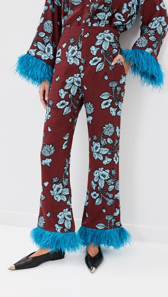 Borgo de Nor Havana Trousers With Feathers 1