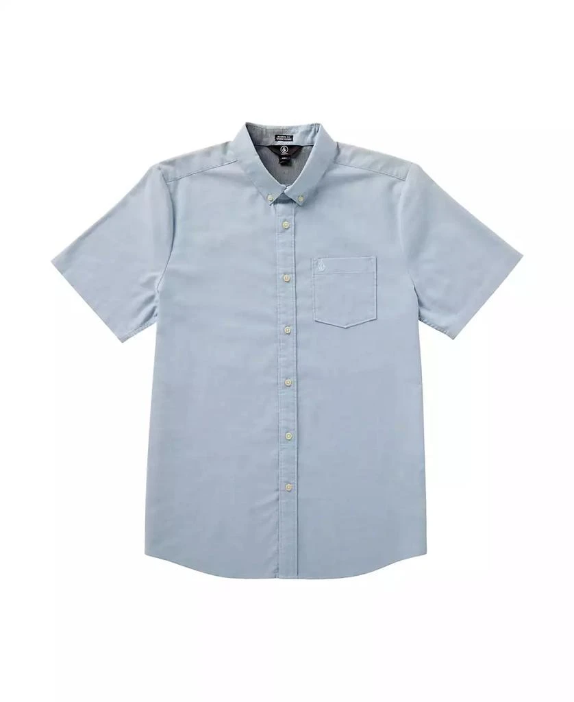 Volcom Men's Everett Oxford Short Sleeve Shirt 1