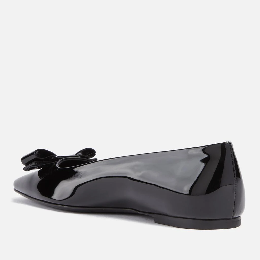 Salvatore Ferragamo Ferregamo Women's Anz 1 Patent Leather Ballet Flats 2