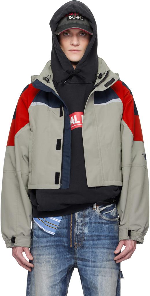 Taupe Shrunken Sports Jacket – On Sale Now with Up to 45% Off