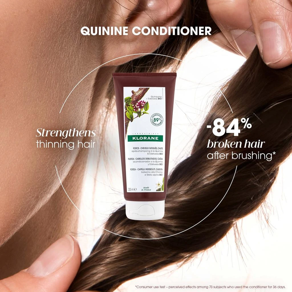 KLORANE KLORANE Conditioner for Thinning, Tired Hair with Quinine and ORGANIC Edelweiss 200ml 2