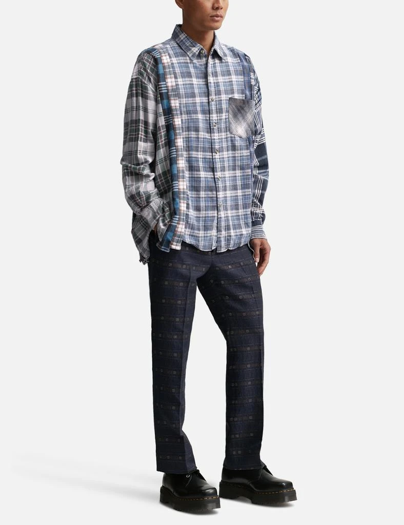 Needles 7 Cuts Wide Flannel Shirt 5