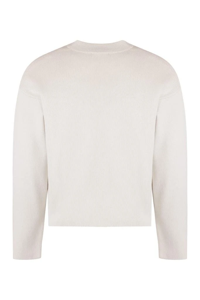 AMI AMI Paris Cotton Blend Crew-Neck Sweater 2