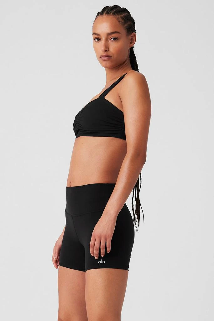 Alo Airbrush Cinch Bra - Black 3