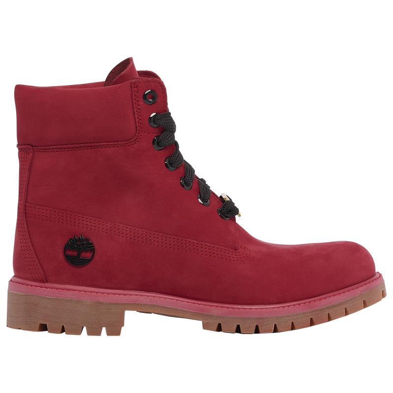 Timberland 6 Boots Men s Red Red Black 10.0