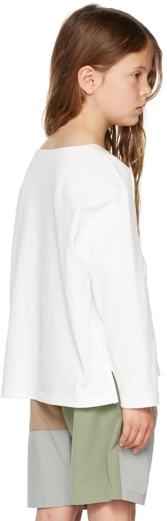 Kodomo BEAMS Kids White Basque T-Shirt 3