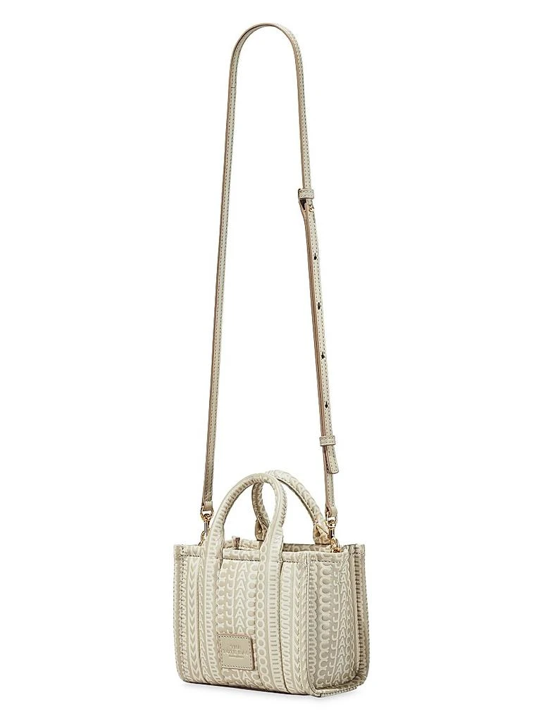 Marc Jacobs The Monogram Leather Crossbody Tote Bag 6