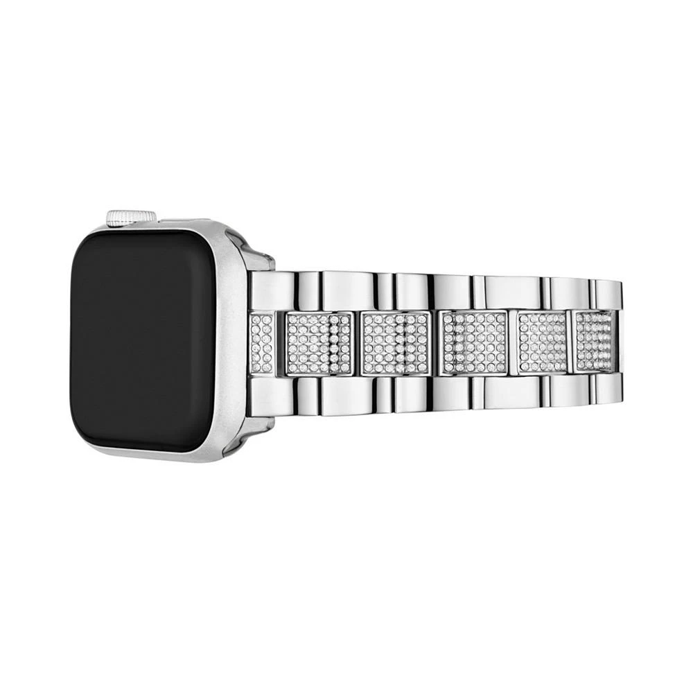 Michael Kors Women's Silver-Tone Stainless Steel Band for Apple Watch, Compatible with 38, 40, 41mm 5