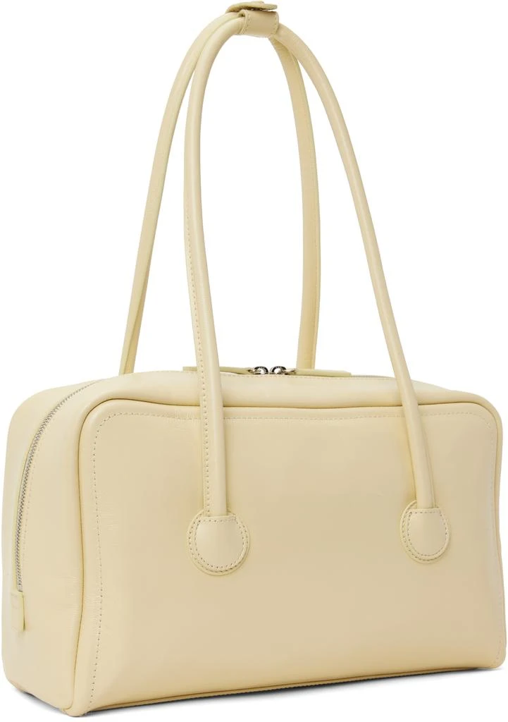 MARGESHERWOOD Beige Soft Boston Bag 3