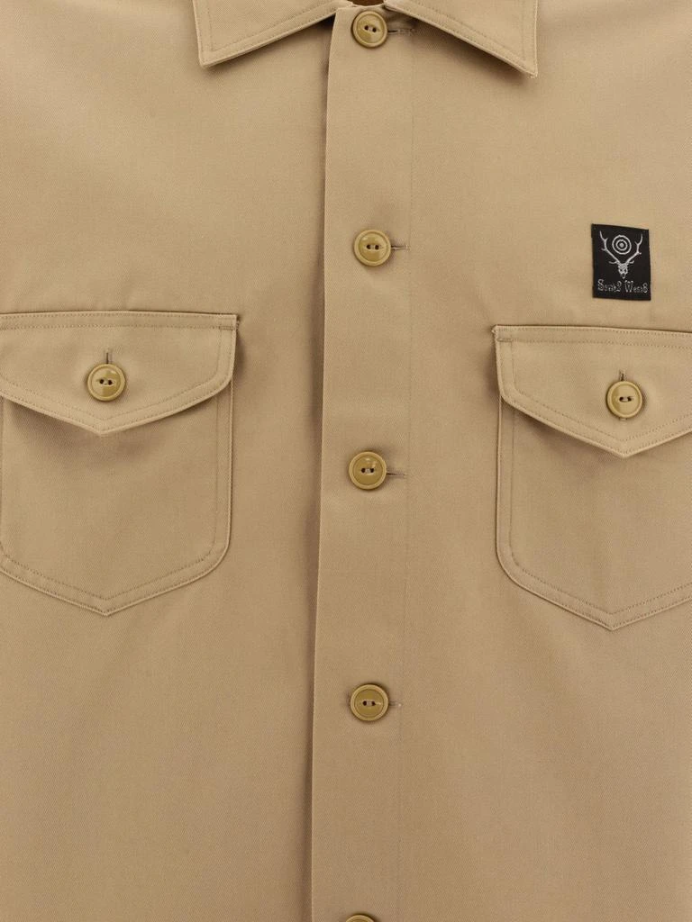 South2 West8 South2 West8 Smokey Button-Up Shirt 3