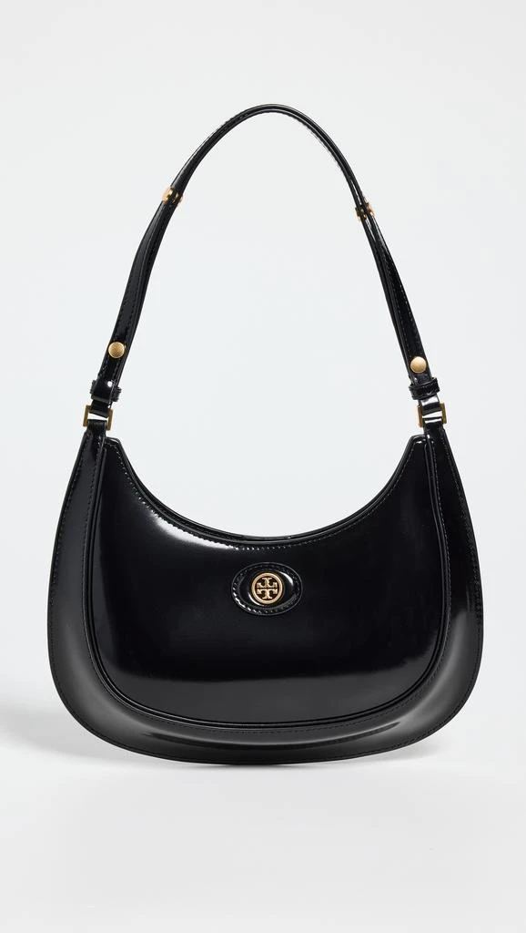 Tory Burch Robinson Spazzolato Convertible Crescent Bag 1