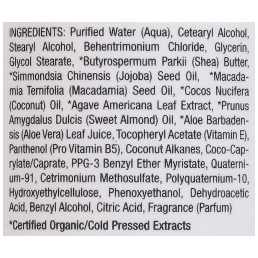 Raw Sugar The Moisture Smoothie Conditioner Coconut + Agave + Sweet Almond Milk 4