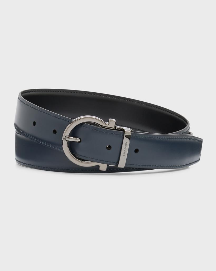 Ｆ erragamo men's top belt leather