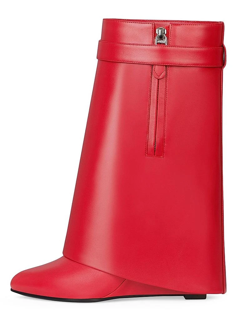 Givenchy Shark Lock Ankle Boots in Leather 6
