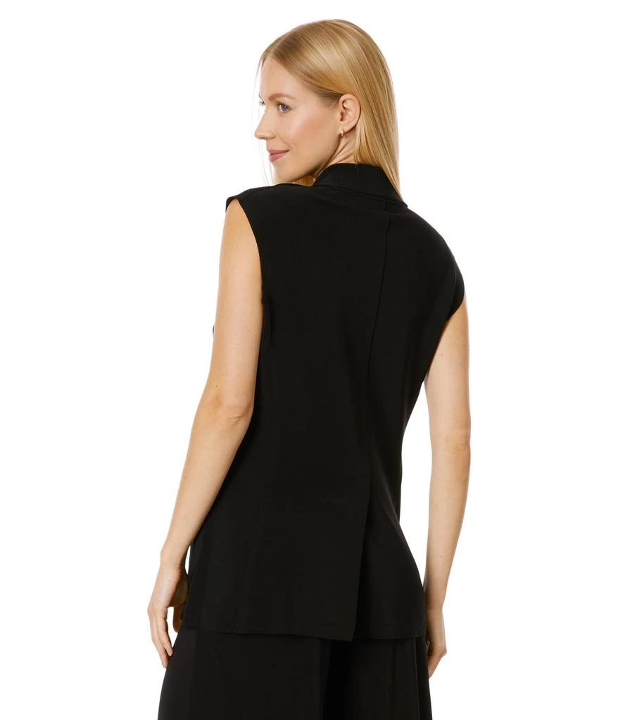 Norma Kamali Sleeveless Single Breasted Jacket 2