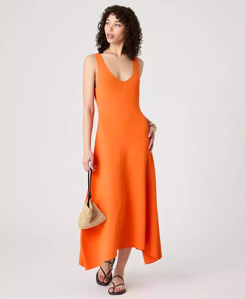 French Connection Women's V-Neck Fit & Flare Midi Dress 4