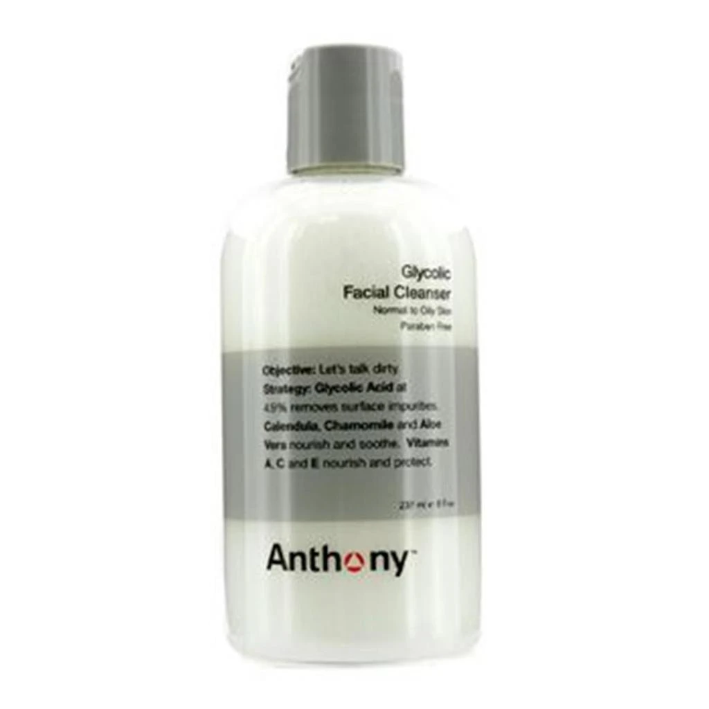 Anthony 116171 8 oz Logistics for Men Glycolic Facial Cleanser for Normal & Oily Skin 1