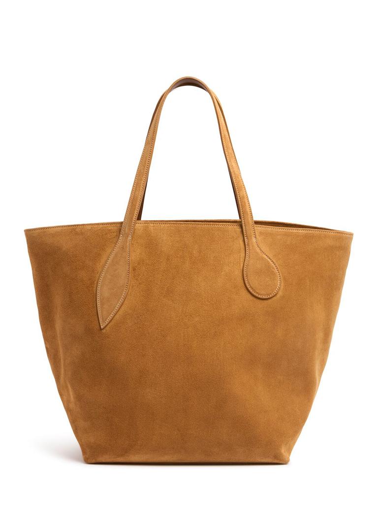 Little Liffner Sprout Suede Tote Bag