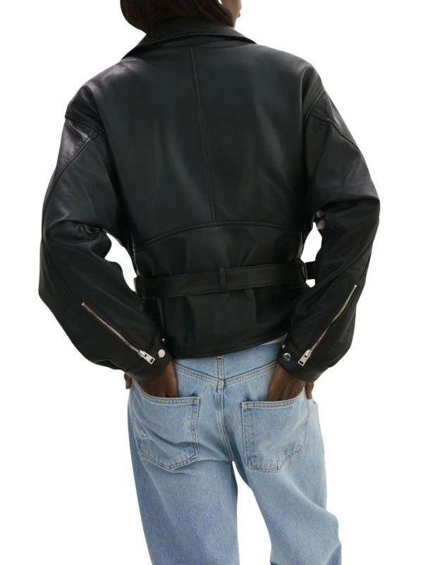 LaMarque Daniela Lambskin Leather Biker Jacket 2