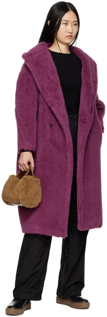 Max Mara Pink Teddy Bear Icon Coat 4