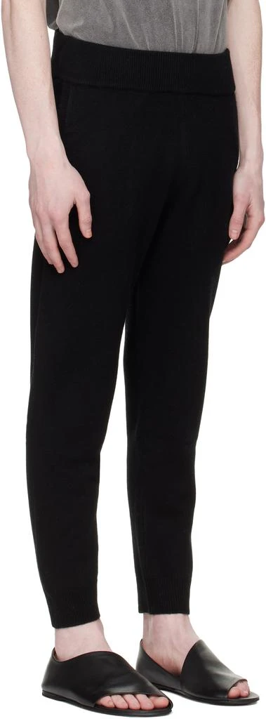 Entire Studios Black Slim Knit Lounge Pants 2
