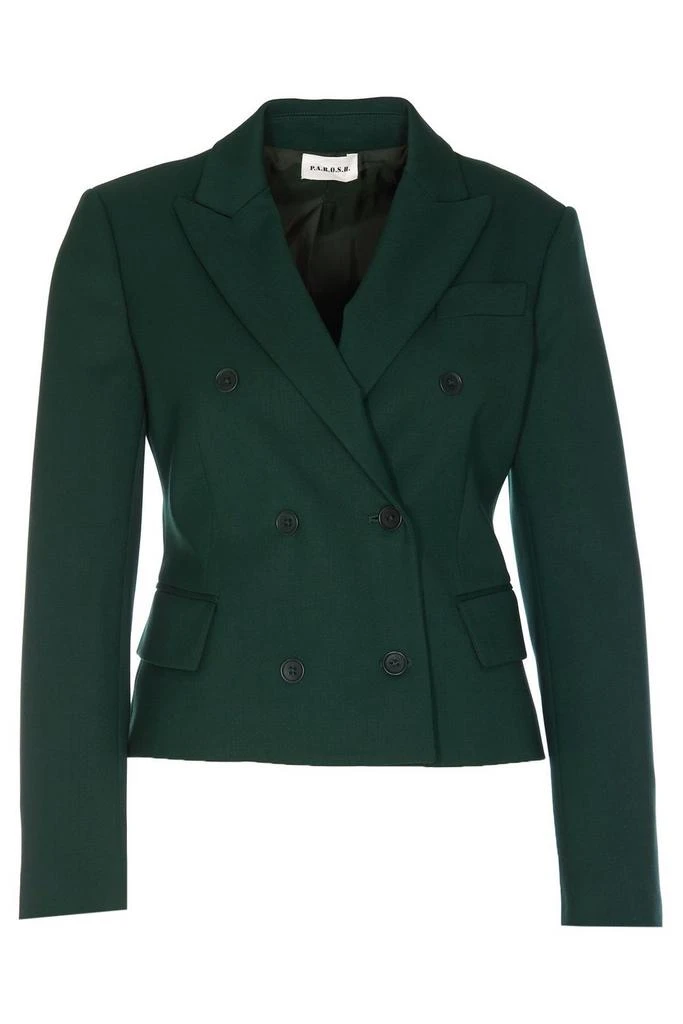 P.A.R.O.S.H. P.A.R.O.S.H. Double-Breasted Cropped Blazer 1