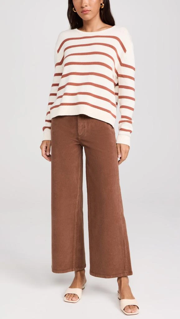 DL1961 Hepburn Wide Leg High Rise Corduroy Jeans 4