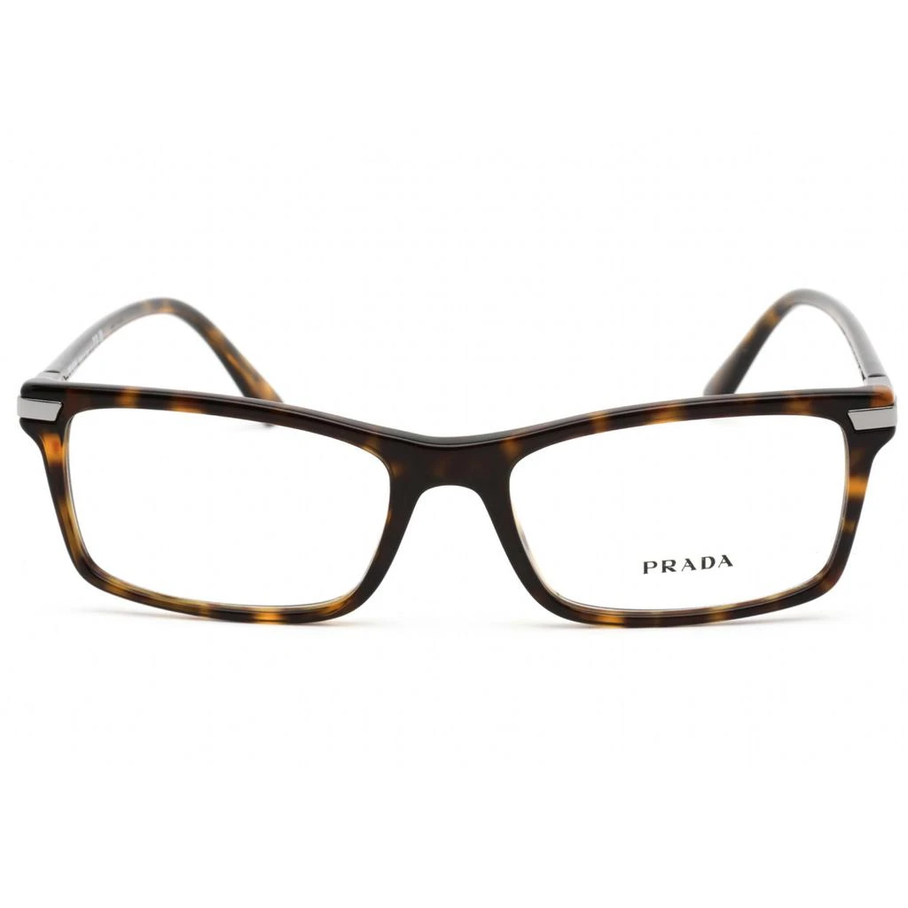 Prada Prada Men's Eyeglasses - Tortoise Plastic Full Rim Frame Demo Lens | 0PR 03YV 2AU1O1 2