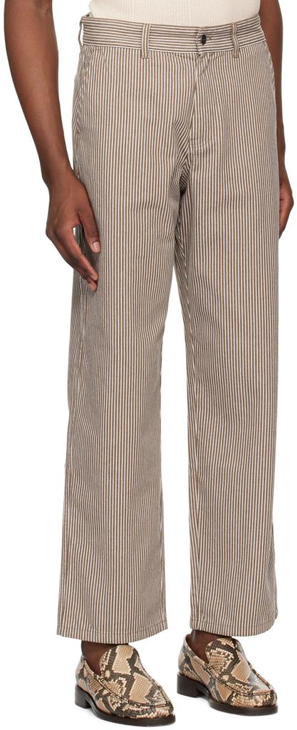 Saturdays NYC Brown George Trousers