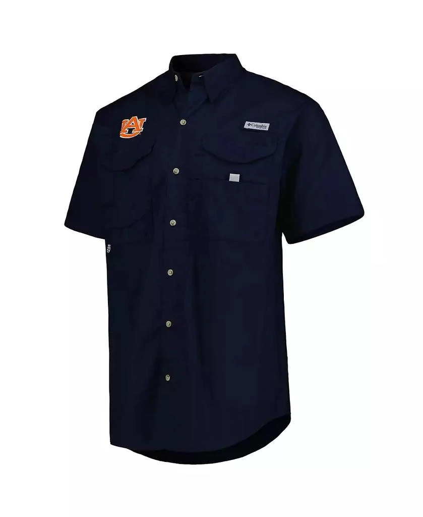 Columbia Men's Navy Auburn Tigers Bonehead Button-Up Shirt 2