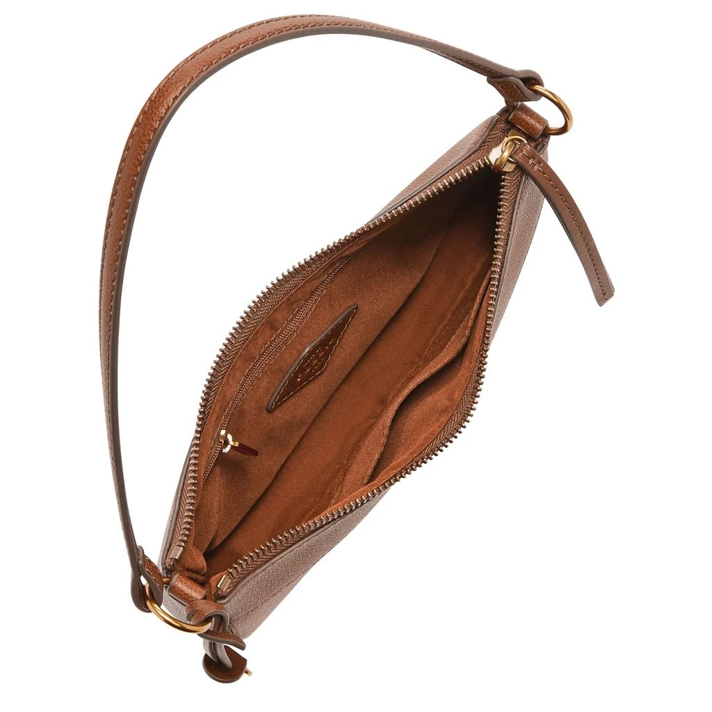 Fossil Women's Skylar LiteHide Leather Baguette 2