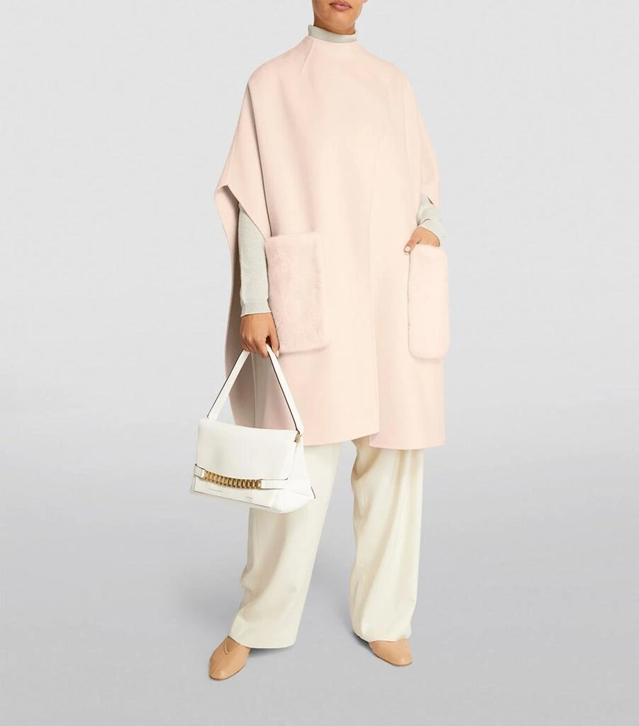 Yves Salomon Mink-Pocket Cape 2
