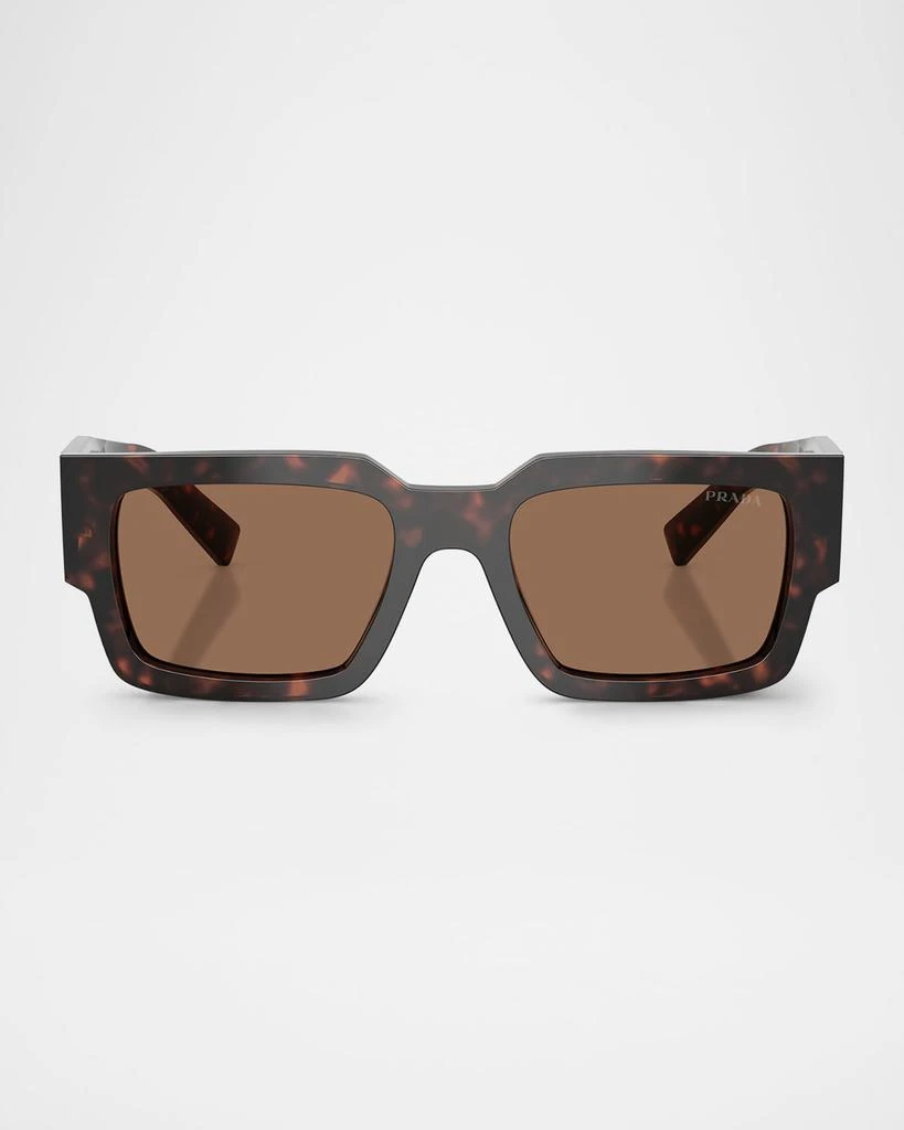 Prada Men's PR B17S Rectangular Sunglasses 1