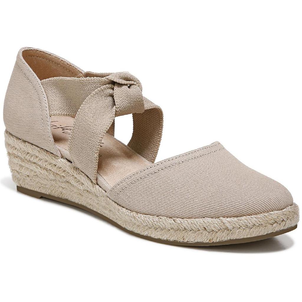 LifeStride Kascade Womens Canvas Strappy Espadrilles