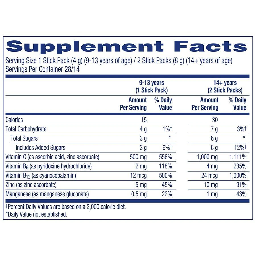 Emergen-C Immune Support Supplement Crystals Orange 4