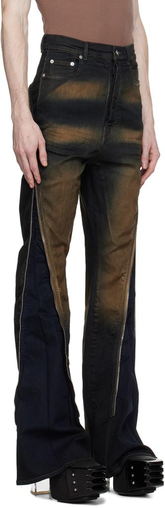 新品 RICK OWENS BOLAN BANANA INDIGO 28 Bolan Banana in Washed Indigo – SVRN