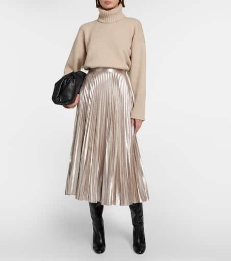 Altuzarra Sif pleated midi skirt